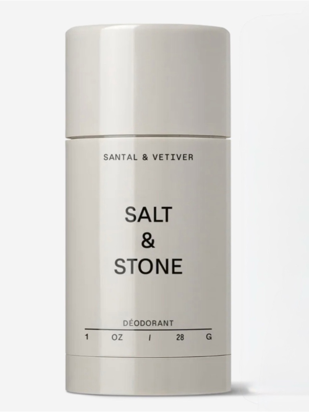 Salt & Stone Deodorant Santal & Vetiver 1 oz (28 g) Travel Size ~ NEW